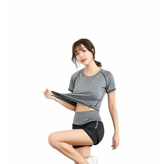 Runner Short 2W set de fitness pentru femei, gri