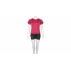 Runner Short 2W set de fitness pentru femei, rosu