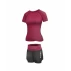 Runner Short 2W set de fitness pentru femei, rosu