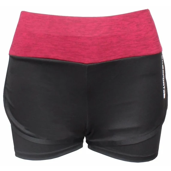 Runner Short 2W set de fitness pentru femei, rosu