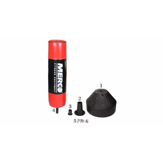 Sac box cu suport pentru podea Merco GP1700 Boxing Trainer, 170cm, 22 kg