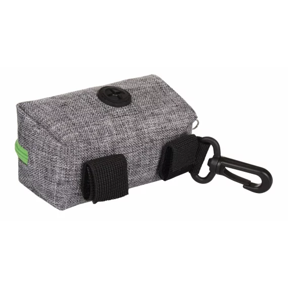 Sac de gunoi pentru caini Leash Bag verde