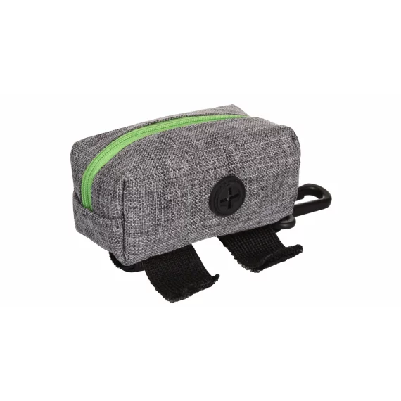 Sac de gunoi pentru caini Leash Bag verde