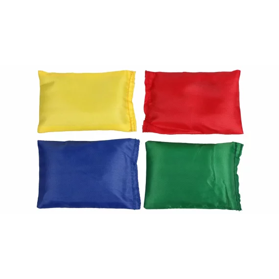 Saculet cu granule, Bean Bag didactic, albastru