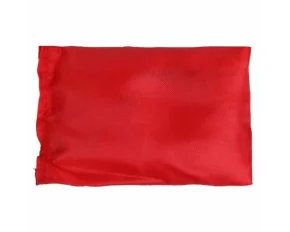 Saculet cu granule, Bean Bag didactic, rosu