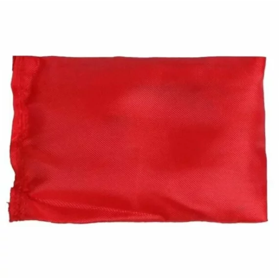 Saculet cu granule, Bean Bag didactic, rosu