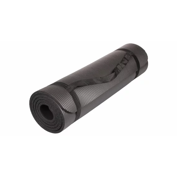 Saltea antrenament Yoga NBR 10 Mat negru