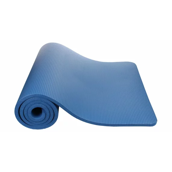 Saltea antrenament Yoga NBR 15 Mat albastru