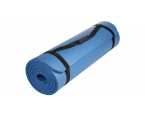 Saltea antrenament Yoga NBR 15 Mat albastru
