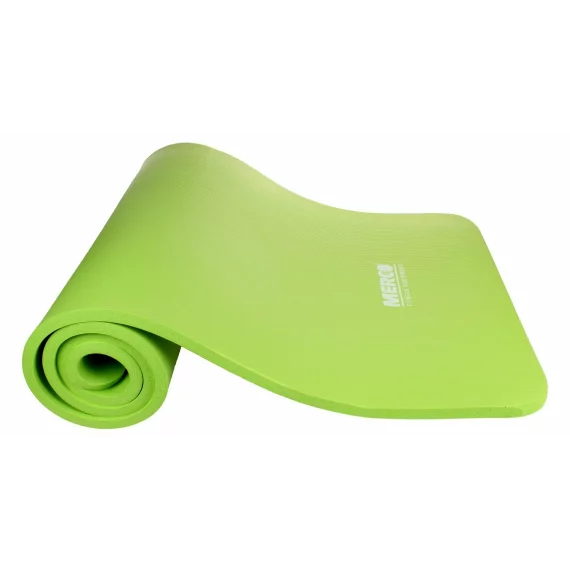 Saltea antrenament Yoga NBR 15 Mat lime