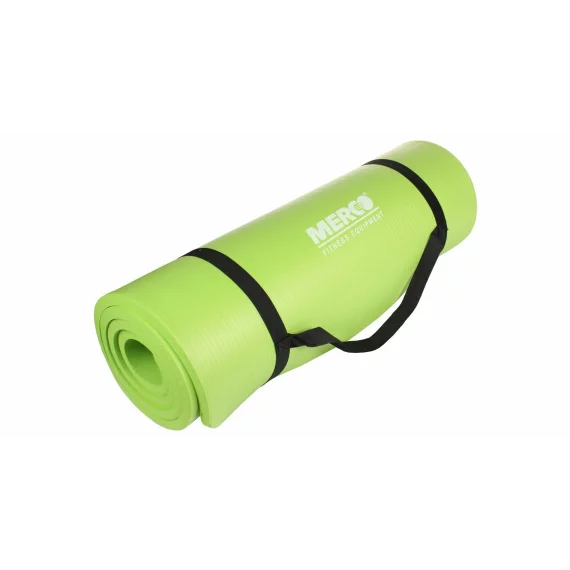 Saltea antrenament Yoga NBR 15 Mat lime