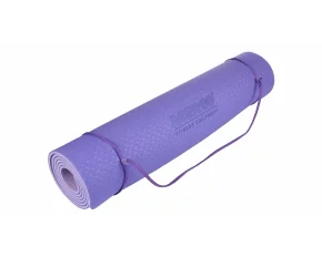 Saltea antrenament Yoga TPE 6 Double Mat violet-violet