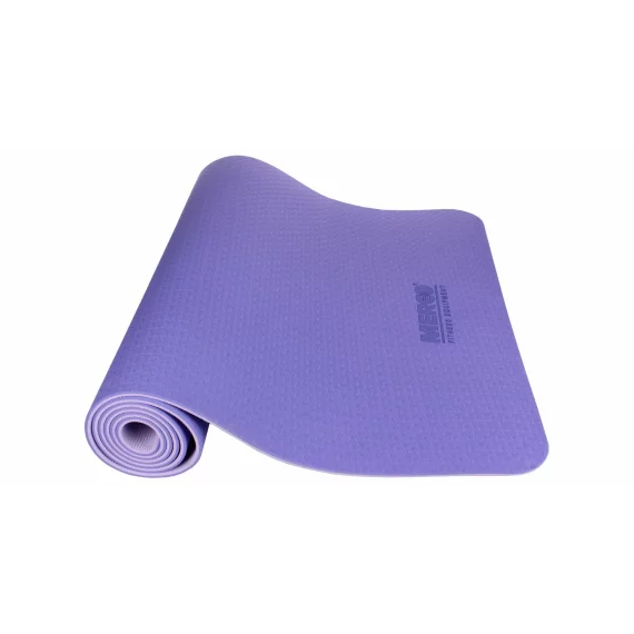 Saltea antrenament Yoga TPE 6 Double Mat violet-violet