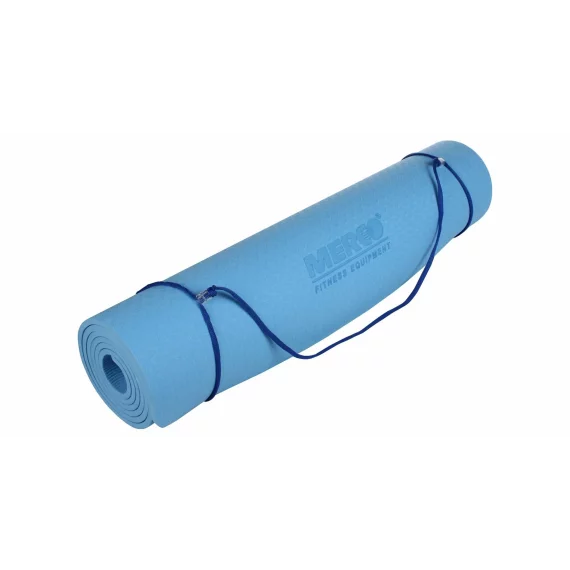 Saltea antrenament Yoga TPE 6 Mat albastru