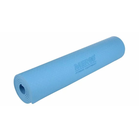 Saltea antrenament Yoga TPE 6 Mat albastru