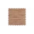 Set saltele fitness 60 x 60 x 1 cm imitatie lemn Woody, maro deschis, 4 buc