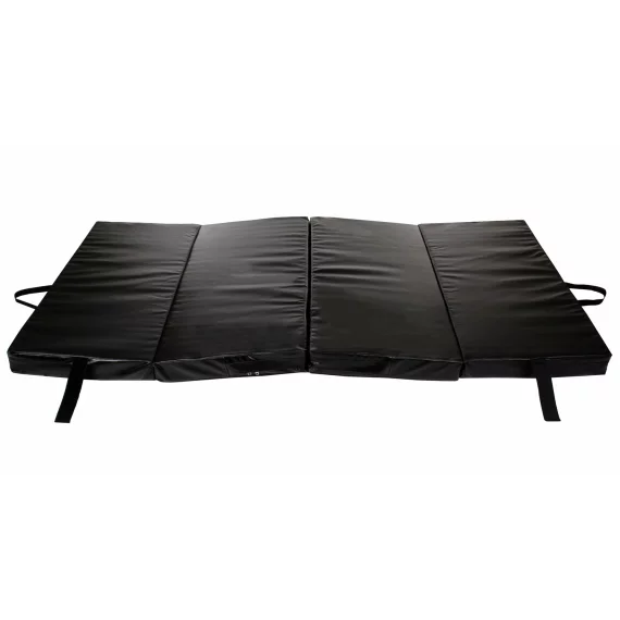 Saltea gimnastica pliabila FoldMat 8, 195 x 100 x 8 cm, negru