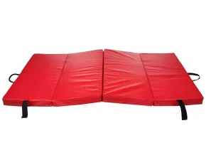 Saltea gimnastica pliabila FoldMat 8, 195 x 100 x 8 cm, rosu