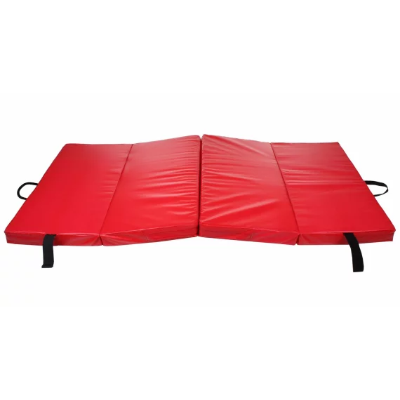 Saltea gimnastica pliabila FoldMat 8, 195 x 100 x 8 cm, rosu