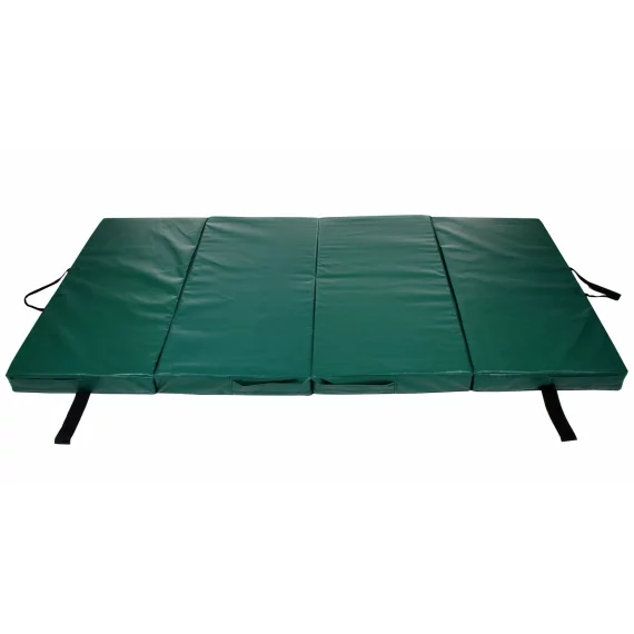 Saltea gimnastica pliabila FoldMat 8, 195 x 100 x 8 cm, verde