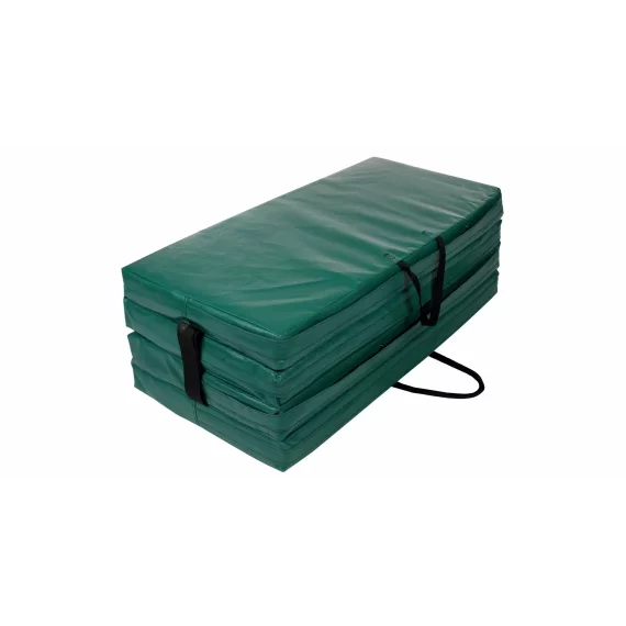 Saltea gimnastica pliabila FoldMat 8, 195 x 100 x 8 cm, verde