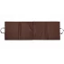 Saltea pliabila gimnastica Comfort Mat, 180 x 61 x 4 cm, maro