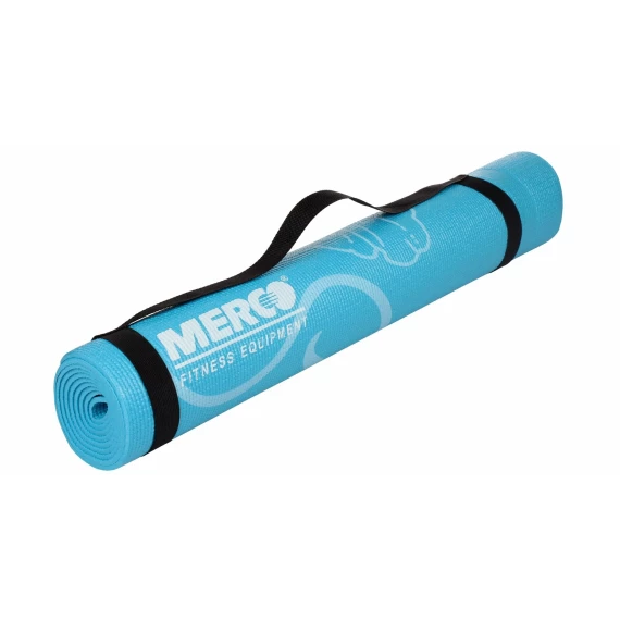 Saltea sport Print PVC 4 Mat, albastru