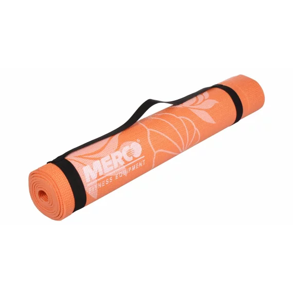 Saltea sport Print PVC 4 Mat, portocaliu