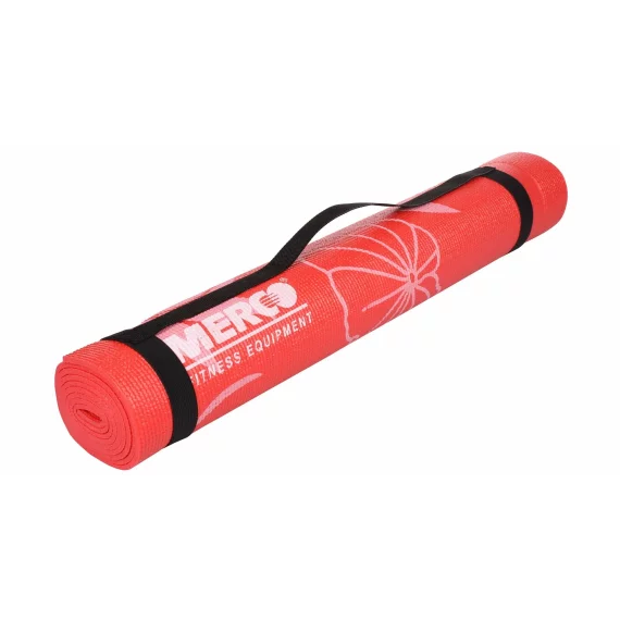 Saltea sport Print PVC 4 Mat, rosu