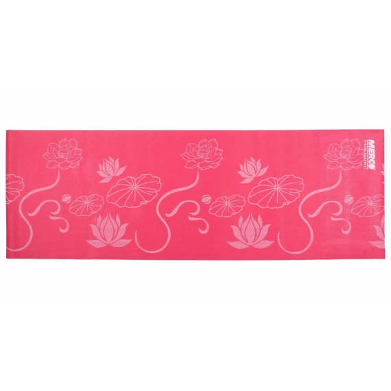 Saltea sport Print PVC 4 Mat, roz