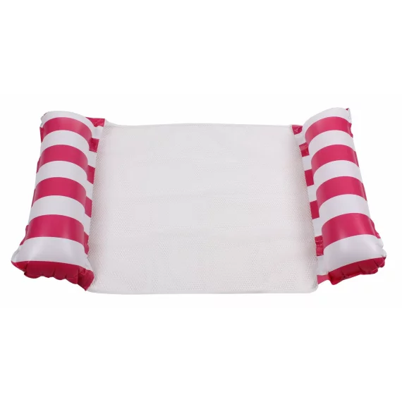 Scaun gonflabil plutitor pentru piscina Float Stripe, rosu