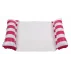 Scaun gonflabil plutitor pentru piscina Float Stripe, rosu