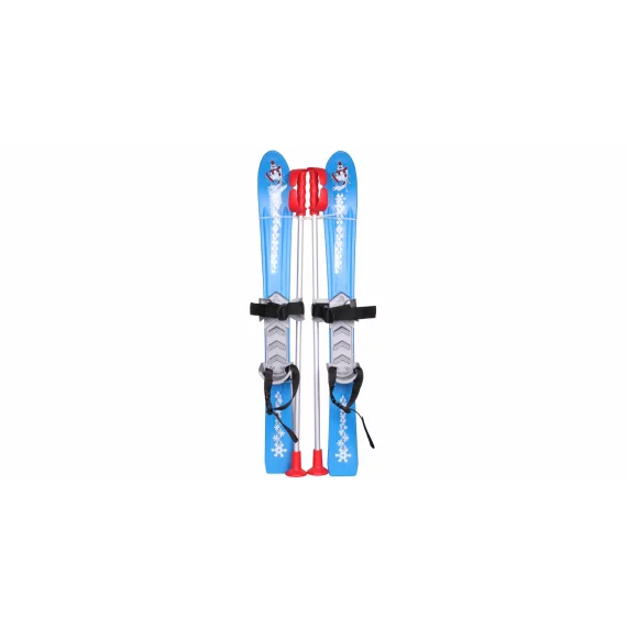 Schiuri copii 90 cm, din plastic, incl bete