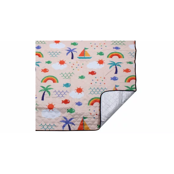 Seaside XXL picnic blanket 200 x 200 cm
