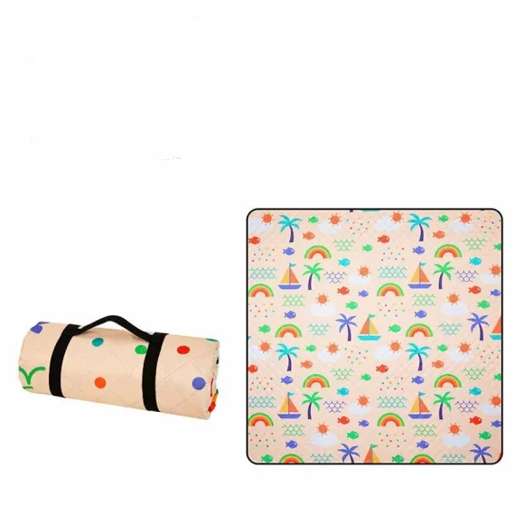 Seaside XXL picnic blanket 200 x 200 cm