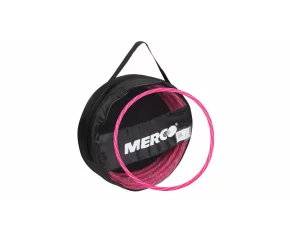 Set 10 cercuri pentru gimnastica Merco Hula Hoop Aero, diametru 50 cm, husa transport inclusa