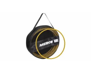 Set 10 cercuri pentru gimnastica Merco Hula Hoop Aero, diametru 60 cm, husa transport inclusa