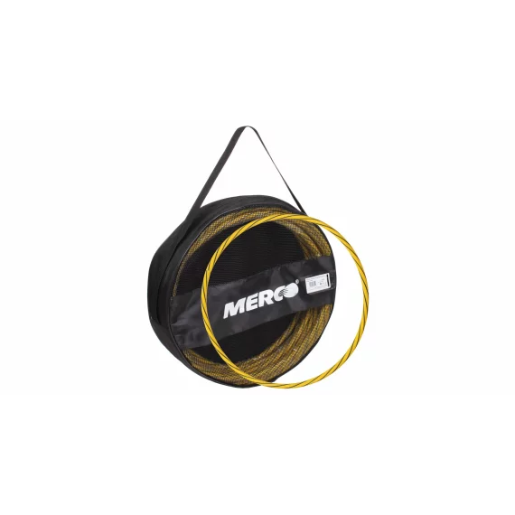 Set 10 cercuri pentru gimnastica Merco Hula Hoop Aero, diametru 60 cm, husa transport inclusa