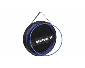 Set 10 cercuri pentru gimnastica Merco Hula Hoop Aero, diametru 80 cm, husa transport inclusa