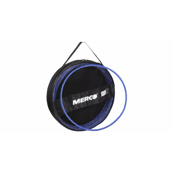 Set 10 cercuri pentru gimnastica Merco Hula Hoop Aero, diametru 80 cm, husa transport inclusa