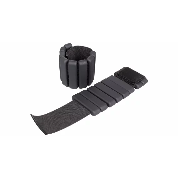Set 2 greutati pentru incheieturi, Silicone Fitness 900