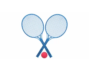 Set 2 rachete si minge Soft Tennis