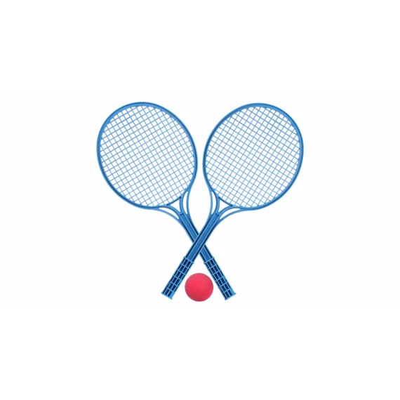 Set 2 rachete si minge Soft Tennis