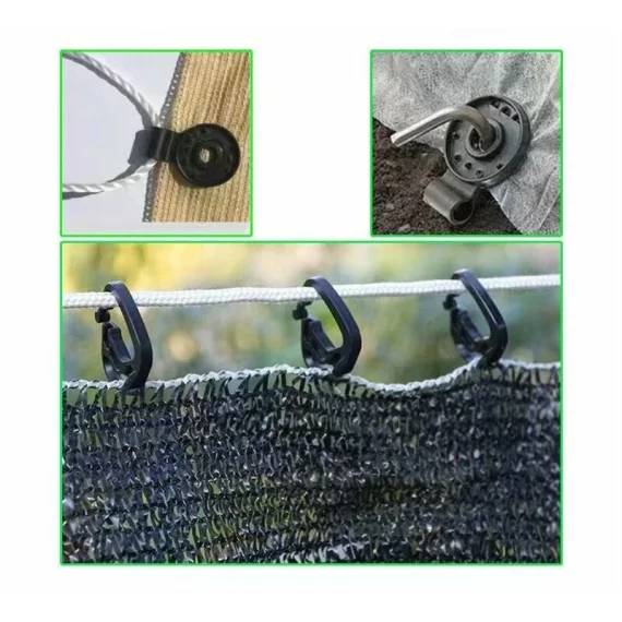 Set 20 cleme prindere plasa Clips Fix 20