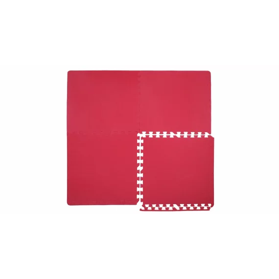 Set 4 saltele Colored Puzzle, rosu