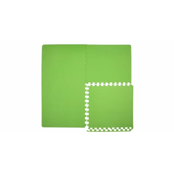 Set 4 saltele Colored Puzzle, verde