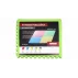 Set 4 saltele Colored Puzzle, verde