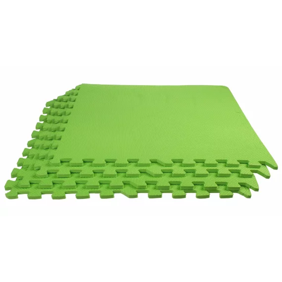 Set 4 saltele Colored Puzzle, verde