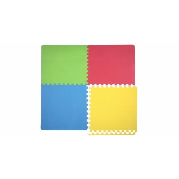 Set 4 saltele fitness Colored Puzzle, mix culori