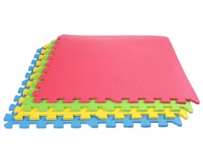 Set 4 saltele fitness Colored Puzzle, mix culori